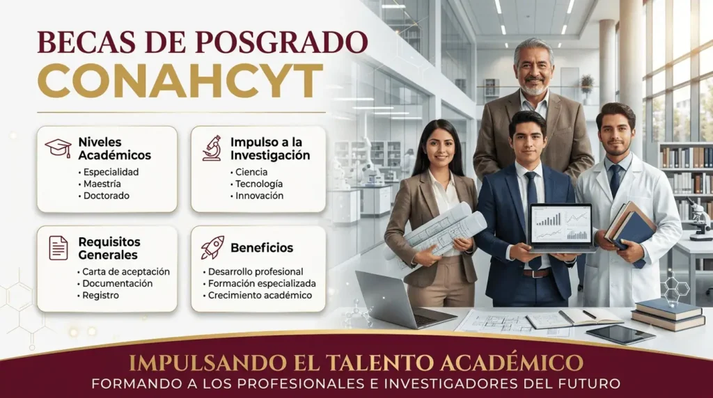 Becas de Posgrado CONAHCYT
