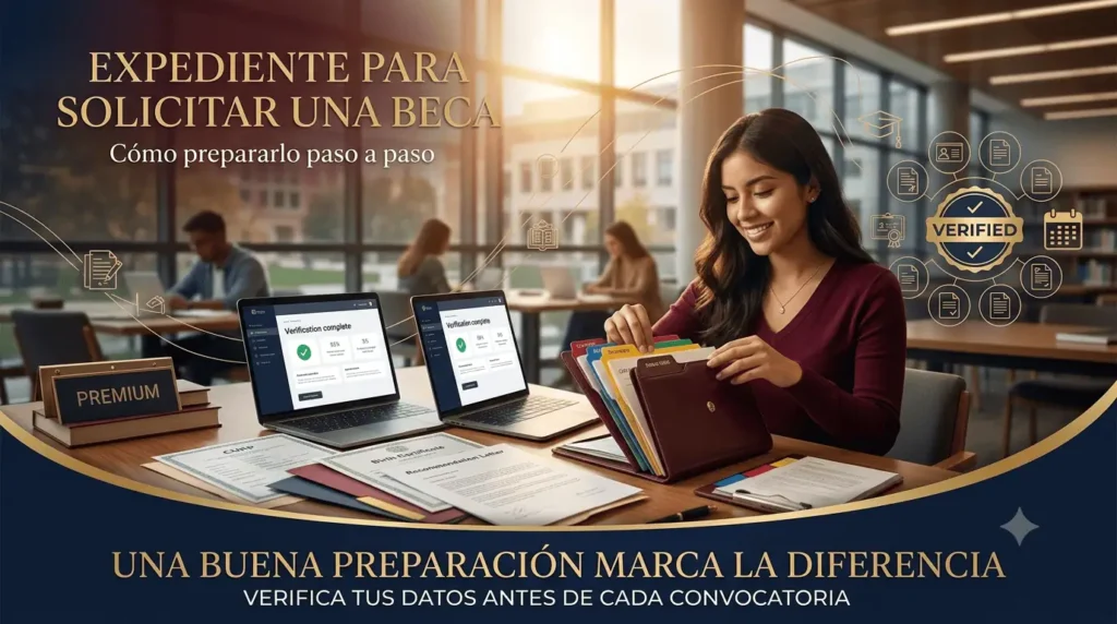 Cómo preparar un expediente para solicitar una beca