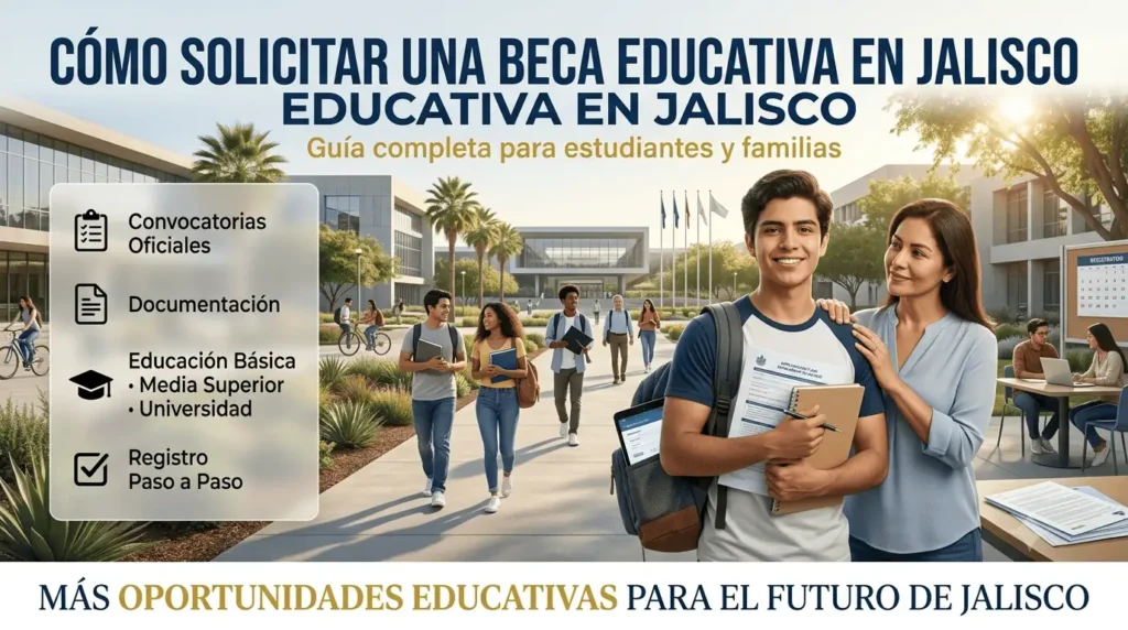 Cómo solicitar una beca educativa en Jalisco