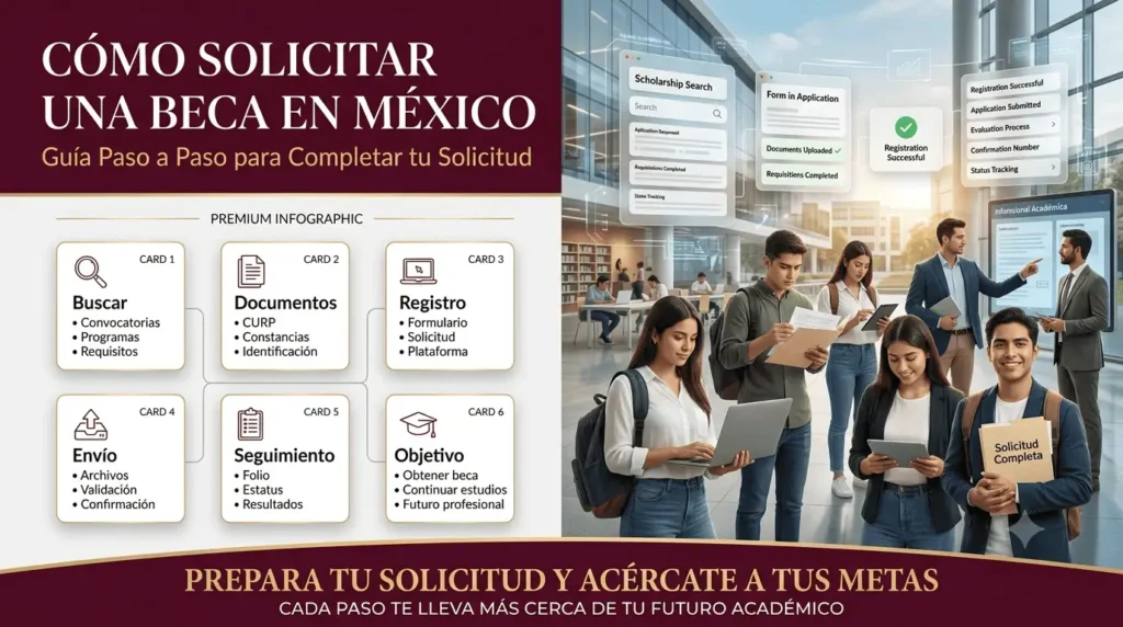 Cómo solicitar una beca en México paso a paso