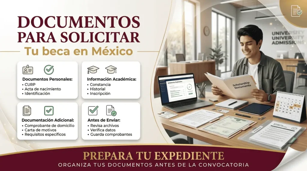 Documentos para solicitar una beca en México