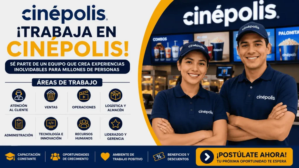 trabajo cinepolis