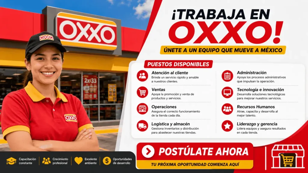 trabajo oxxo