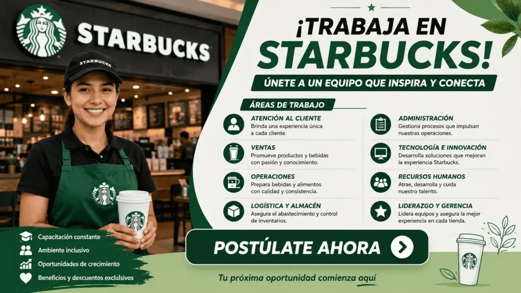 trabajo starbucks