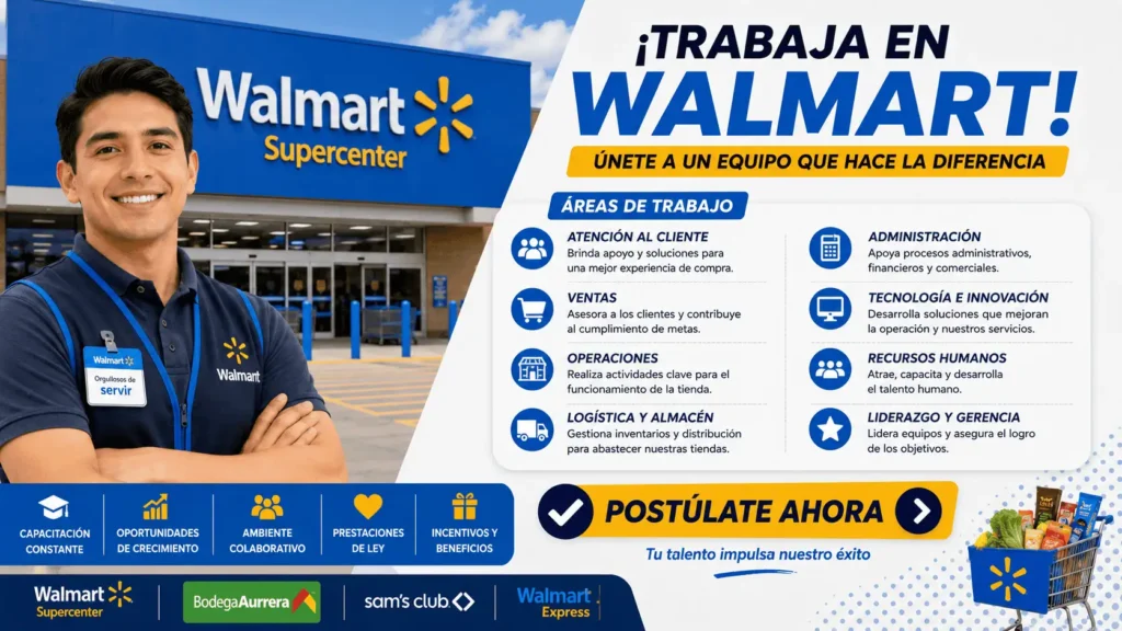 trabajo walmart